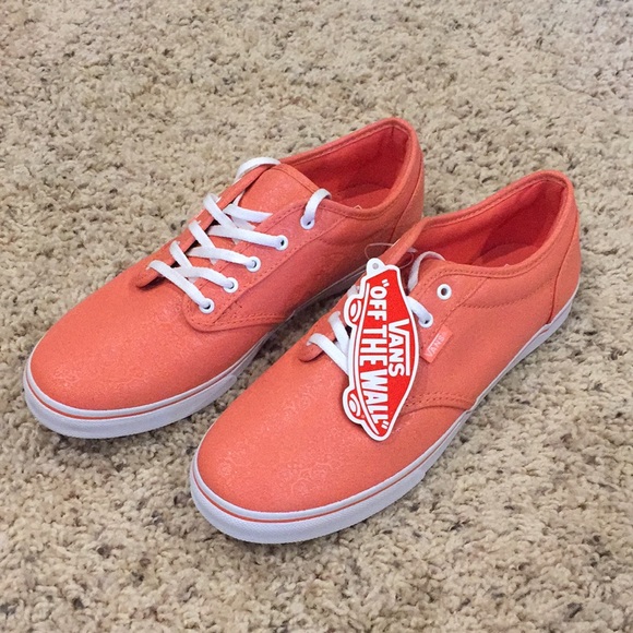 Vans Shoes - Women vans coral shoes